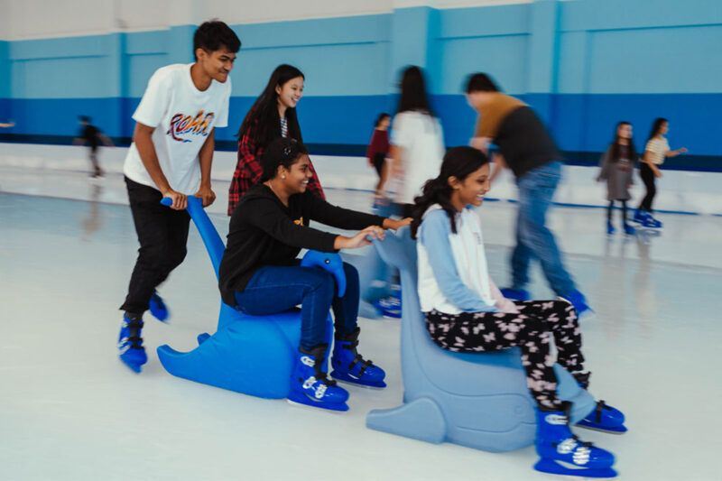 Indoor IceSkating Rink at Aman Hills Shopping Centre Brunei Tourism