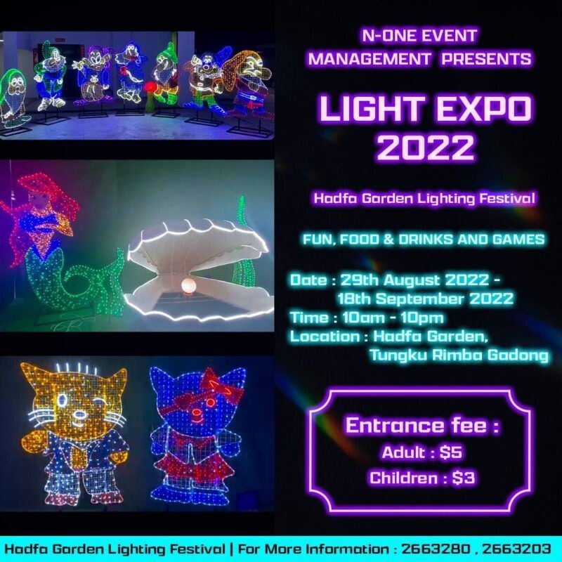 Light Expo 2022 Brunei Tourism